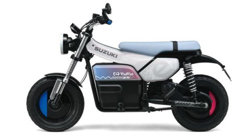 Uniknya Motor Listrik Konsep Suzuki e-VanVan