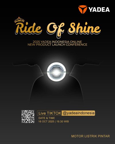 Bocoran Sepeda Listrik Terbaru Yadea