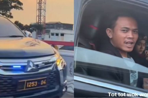 Paket Kombo Gagah-gagahan: Pajero, Pelat Polisi Palsu, 'Tot Tot Wuk Wuk'
