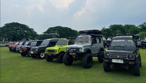 Suzuki , Ratusan Pecinta Mobil Suzuki Kumpul di Jambore Suzuki Club 2025!