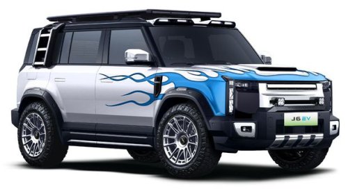 Gantengnya Modifikasi Mobil Listrik Chery J6 EV