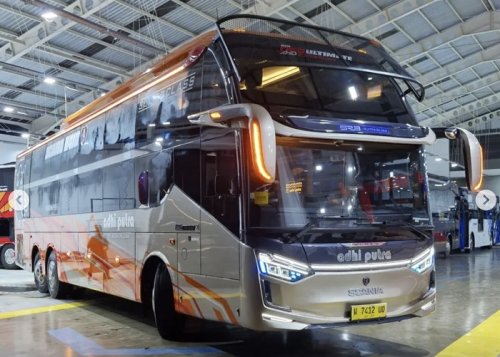 PO Adhi Putra Luncurkan Sleeper Bus Baru, Interiornya Unik