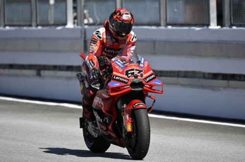 Ban Kempes Saat Balapan Pernah Dialami Bagnaia