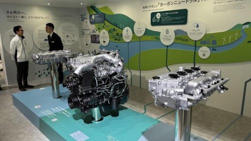 Isuzu, Isuzu Pamer Ragam Teknologi Masa Depan: Mesin Multifuel-Bus Tanpa Sopir