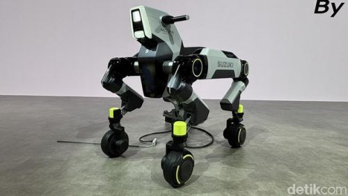 Suzuki , Unik! Suzuki Punya Kendaraan Robot Mirip Hewan yang Bisa Ditunggangi