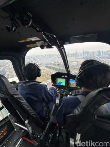 Begini Rasanya Keliling Tokyo Naik Helicopter!