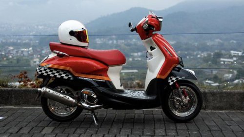 Pilihan Modifikasi Yamaha Grand Filano, dari Kalcer sampai Racing