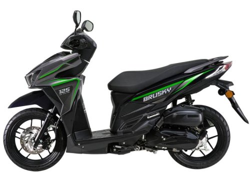 Kawasaki Segarkan Brusky 125, Skutik Entry Level Pesaing Honda Vario