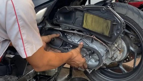 Kecil tapi Penting, Ini Fungsi Kampas Ganda di Motor Matic