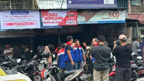 Korban Banjir Sumatera Bisa Ganti Oli Motor Gratis di Bengkel-bengkel Ini