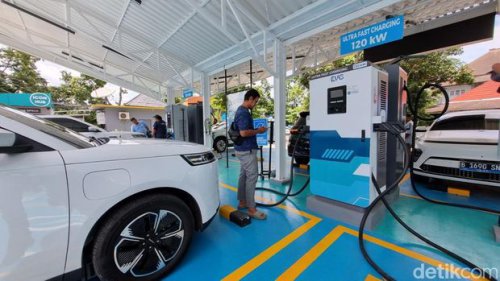 Indonesia Ditargetkan Punya 192 Ribu SPKLU pada 2034