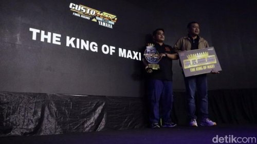 Yamaha, Yamaha XMax Hedon Asal Medan Jadi King Customaxi 2025