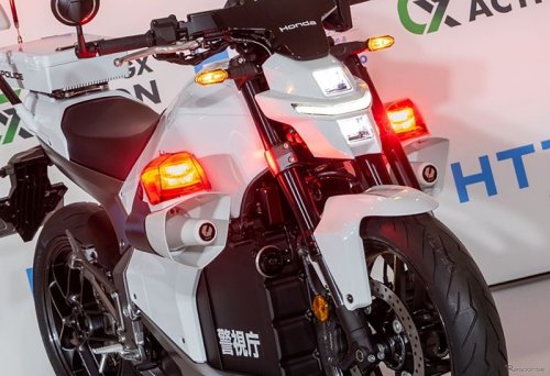 Motor Listrik Honda, Honda, Baru Meluncur, Motor Listrik Honda Langsung Jadi Kendaraan Polisi