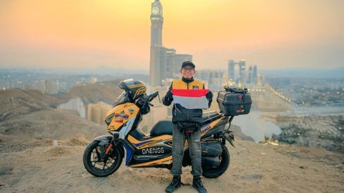 Mau Umroh Naik Motor? Siapin Duit Segini