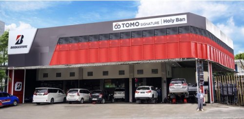 Bridgestone Buka Outlet Premium TOMO Signature, Bisa Tune Up Mesin sampai Servis AC