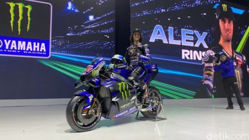 MotoGP, Yamaha, Tim MotoGP Yamaha Resmi Rilis YZR-M1 Mesin V4 di Jakarta