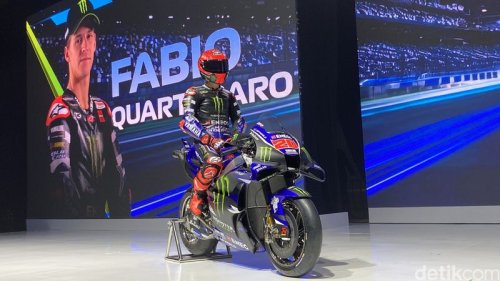 MotoGP, Yamaha, Tim MotoGP Yamaha Resmi Rilis YZR-M1 Mesin V4 di Jakarta
