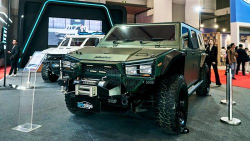Gagah! Pindad Maung MV1 dan MV2 Mejeng di IIMS 2026