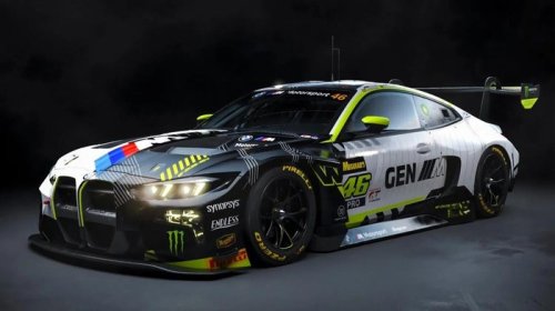 Penampakan Livery Baru Mobil Valentino Rossi untuk Balap Ketahanan
