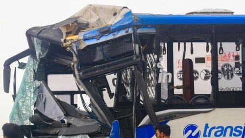 Adu Banteng di 'Jalur Langit', Sopir TJ Terancam Hukuman Ini