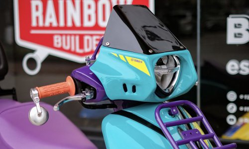 Modifikasi Yamaha Grand Filano Bergaya Urban Rally