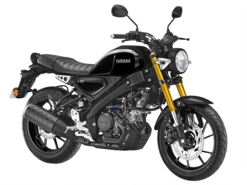 Yamaha Segarkan XSR 155, Dapat Pilihan Warna Mettalic Black