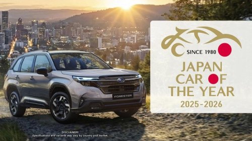 Japan Car of The Year 2025-2026 Subaru Forester, Mulai Rp 700 Jutaan