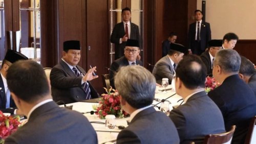 Prabowo Ketemu Toyota-Mitsubishi Cs, Bahas Hal Ini