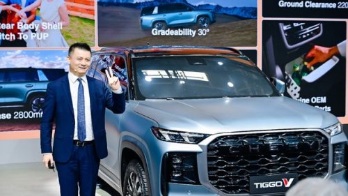 Chery Tiggo V Meluncur, Kawinkan Konsep SUV-MPV-Pick Up
