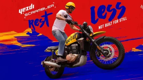 Motor Scrambler Rp 30 Jutaan Meluncur, Pakai Mesin 350 Cc!