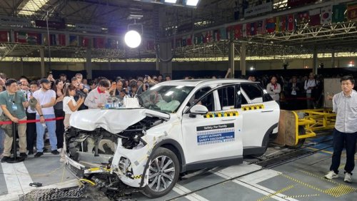 Ini Alasan Chery Rutin Lakukan Crash Test Mobil Secara Mandiri