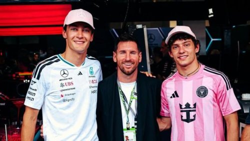 Momen Langka! Lionel Messi 'Jajal' Mobil F1 di AS