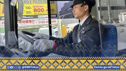 Orang Indonesia Mau Jadi Pengemudi Bus di Jepang, Apa Saja Syaratnya?