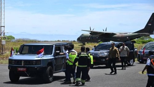Bukan Maung Putih, Prabowo Naik Mobil Garang Ini di Pulau Terluar RI