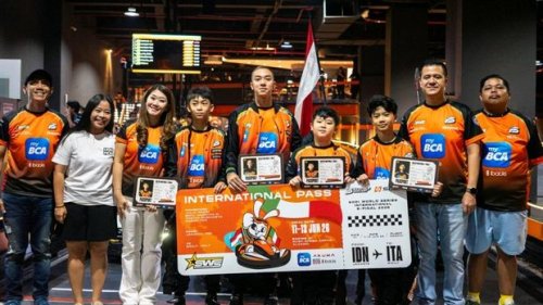 4 Pebalap Indonesia Bakal Berlaga di Kejuaraan Gokart Dunia