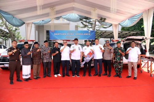 Toyota, Toyota Sumbang 3 Ambulans untuk Rumah Sakit di Aceh