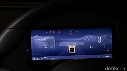 Wuling Eksion PHEV Susah Diajak Boros: Jakarta-Jogja Nggak Isi Bensin, Masih Sisa Segini