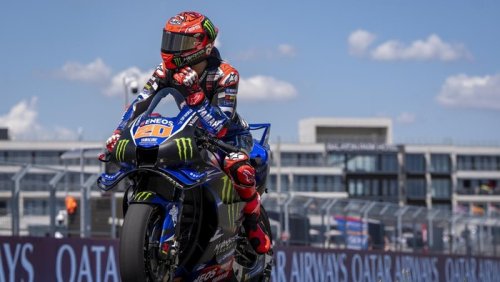 Derita Quartararo di MotoGP Hungaria: Masalah Teknis Bikin Gagal Finis