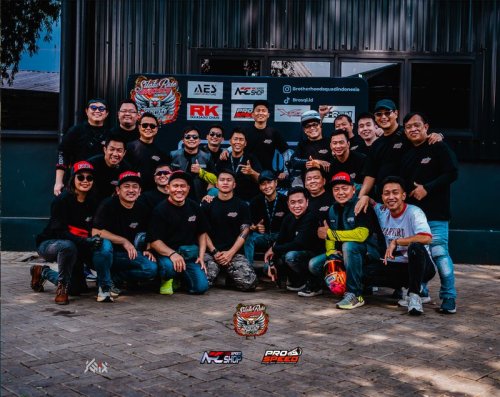Komunitas Moge dan Ratusan Bikers Gelar Kampanye Keselamatan Berkendara