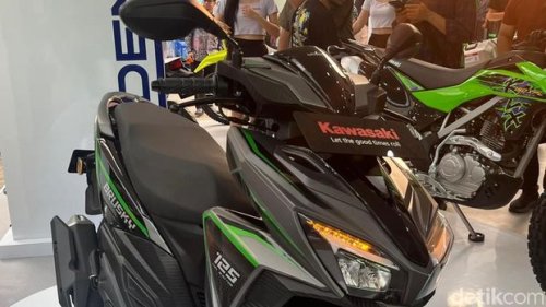 Kawasaki Brusky 125 Meluncur di RI, Tantang Honda Vario