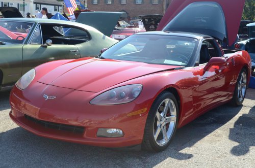 Corvettes Sailed into Batavia for the Downtown Throwdown
