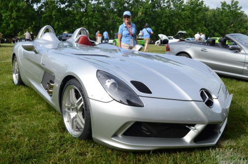 Contemporary Mercedes Sports Cars at the Cincinnati Concours