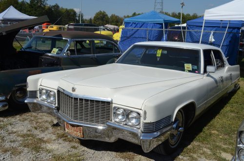 Cadillac At the Pumpkin Run