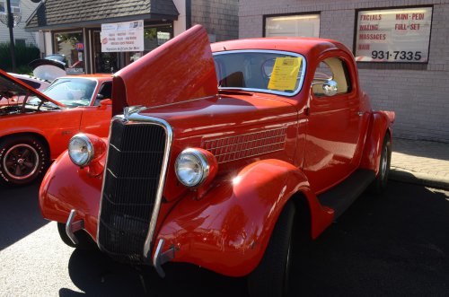 Really Old Cars Rolled to the Hill