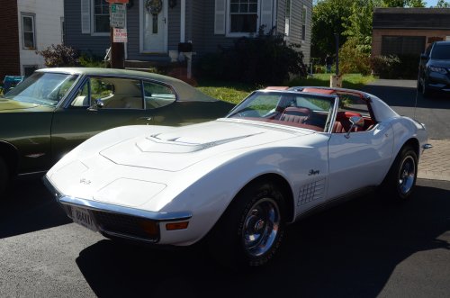 Corvettes Powered to the Hill