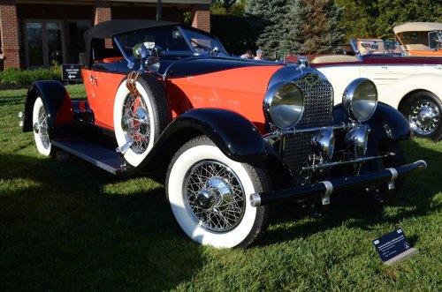Classic Era Roadsters at Concours Devou