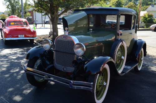 Really Old Cars Rolled to the Hill