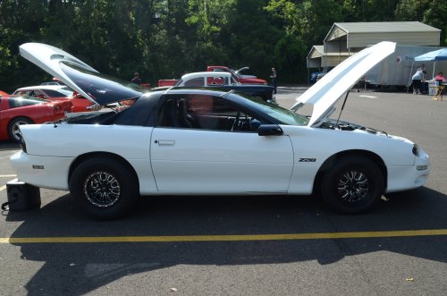 Weather Didn't Ruin the Shrine Car Show