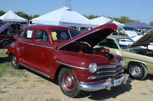 Cars Flood the Clermont County Fairgrounds