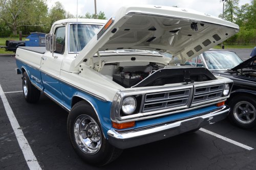 A Truck, a Sedan, and Some Sports Cars
